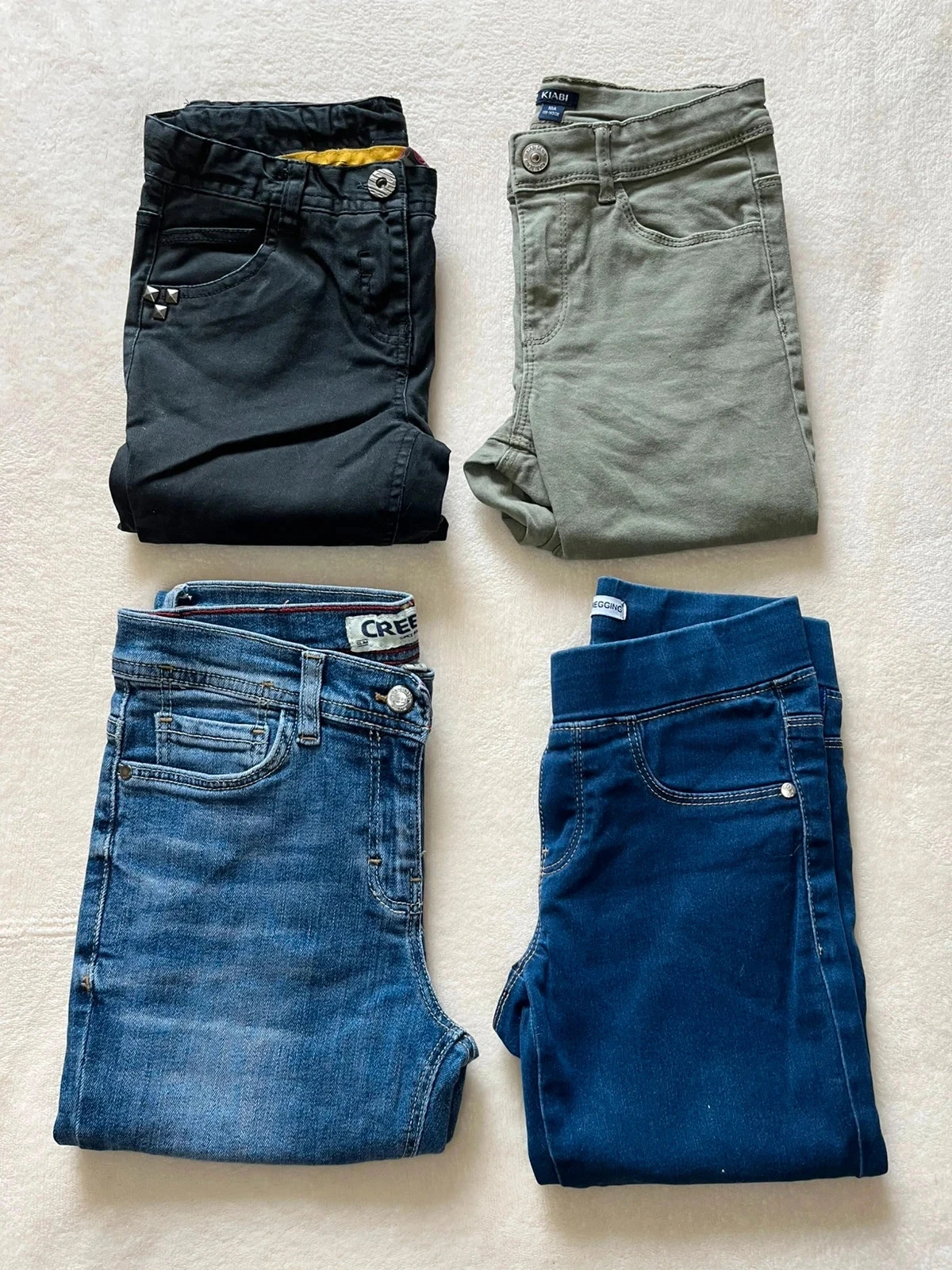 lot de pantalons fille 10 ans 👖